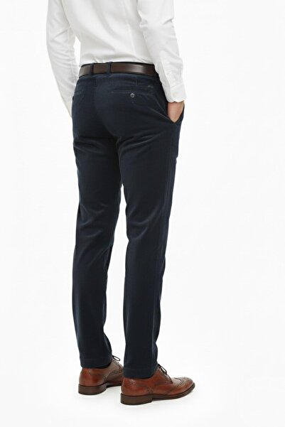 LAVETTO Men's Winter Velvet Trousers Classic Fit Bgl-St04828