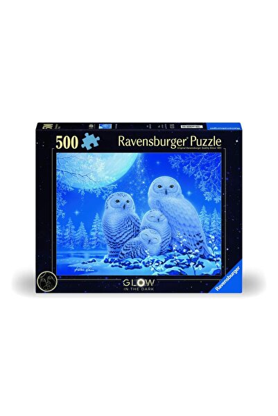 RAVENSBURGER - Owl puzzle 500 pieces glow in the dark new design