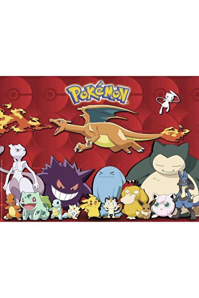 RAVENSBURGER Puzzle Pokemon, 100 Piese