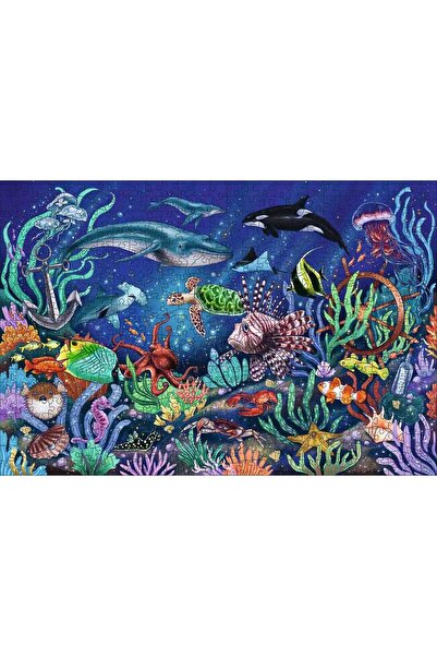 RAVENSBURGER Wooden Puzzle Underwater World, 500 pieces