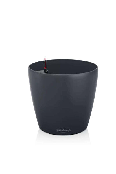 Lechuza CLASSICO Color Self-Watering Planter 28, 9 L, Matte Black