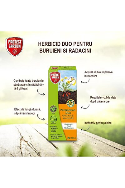 Protect Garden Permaclean Duo Weed and Root Ex - Herbicide for Weeds and Roots, 500 ml (Protect Garden)