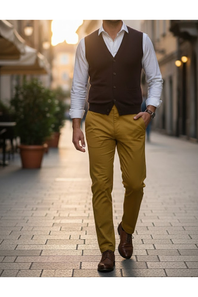 Evendi Pantaloni, Mustar