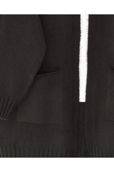 Modamorfo Double Pocket Slit Soft Cardigan -K. Brown