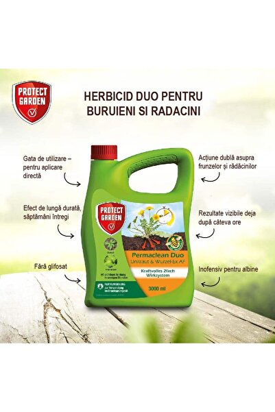 Protect Garden Permaclean Duo Weed and Root Ex - Herbicide for Weeds and Roots, 500 ml (Protect Garden)