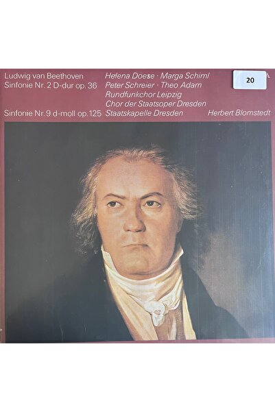 Plak Merkezi BEETHOVEN - ORİJİNAL DÖNEM BASKI KLASİK MÜZİK PLAKLARI