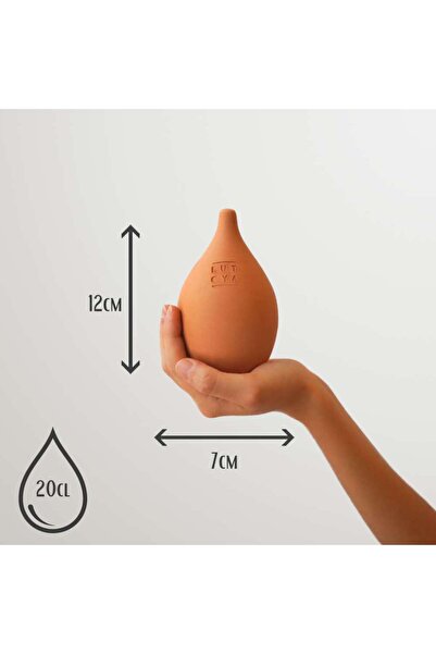 LUTOYA Self-watering plant pot "Stea" LUTOYA, decorative, ceramic, clay, 200 ml