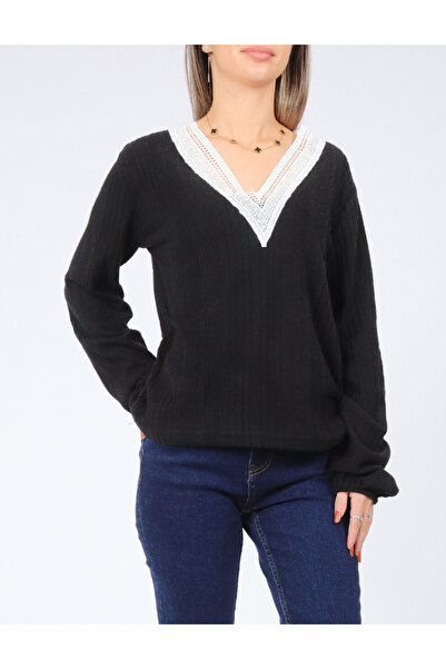 Evendi Blouse, Black