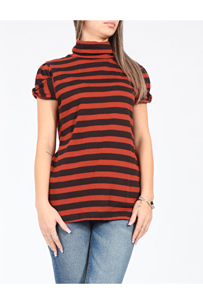 Evendi Blouse, black/orange