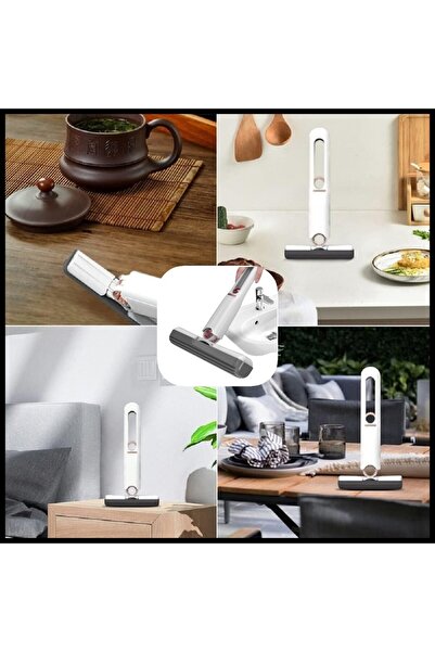 OEM Portable Mini Mop with Adjustable Rotating Head and 3 Sponge Heads 1 Mop + 2 Cleaning Refills