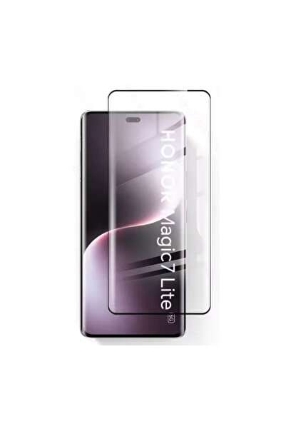 HONOR Folie de sticlă curbată premium pentru Magic 7 Lite 5G, protecție anti-zgârieturi și șocuri