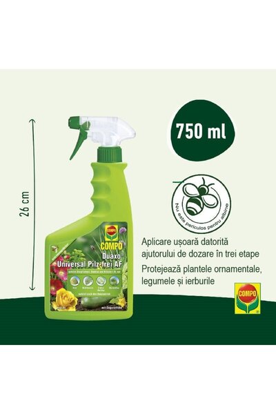 Compo Universal Plant Protector Spray against Fungi, 750 ml,