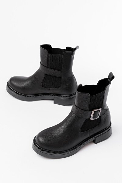 Zerenyus ZRİN02-2004 Premium ελαστικές καθημερινές γυναικείες μπότες με αξεσουάρ μαύρης πόρπης