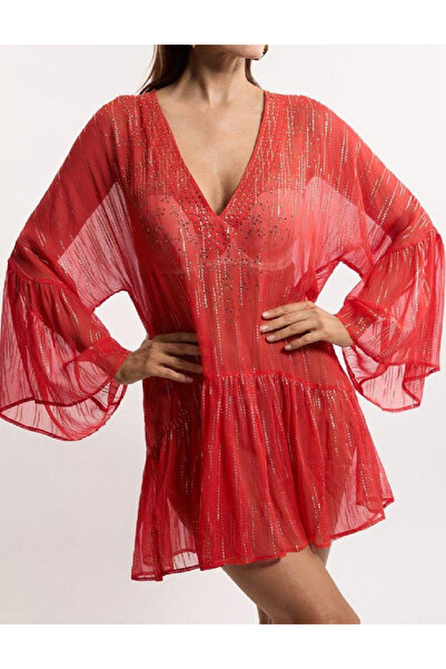 Karen Millen Beach dress, red