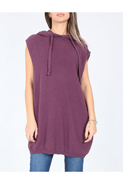 Evendi Oversized vest, Purple