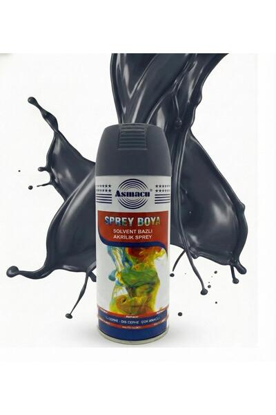 AKBELLİ GROUP Asmaco Çok Amaçlı Solvent Bazlı Akrilik 400 ML Sprey Boya Alümi...
