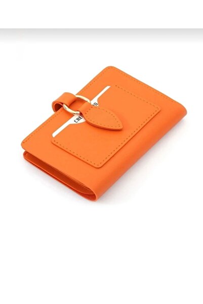 Baykuş Boutique Orange Women's Wallet and Accessories