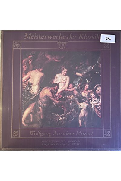 Mozart - ORİJİNAL DÖNEM BASKI KLASİK MÜZİK PLAKLARI