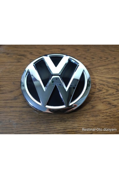 restinal Passat B8 Ön Panjur Arma Logo 2015-2019 Uyumlu Krom Kaplama Panjur Ö...