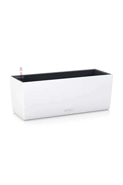 Lechuza BALCONERA Color Self-Watering Planter 50, 8 L, matte white, removable insert