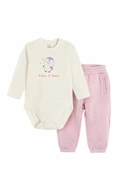 Evendi Suit, Pink/White