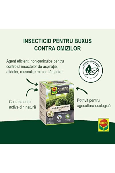 Compo Insecticide for Buxus against Caterpillars, 50 ml,