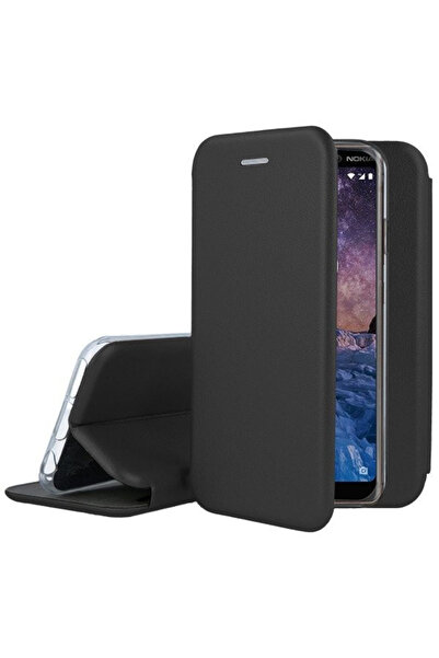 OPPO Husă tip carte pentru Find X5 Lite cu închidere magnetică - Neagră