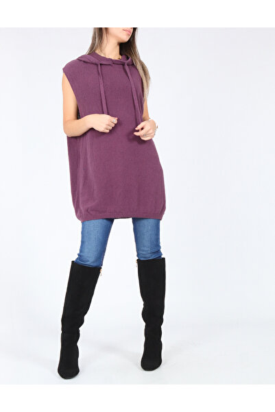 Evendi Oversized vest, Purple