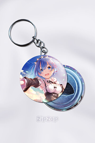 ZipZap حلية مفاتيح على شكل حقيبة من أنمي Re:Zero (قطعة واحدة)