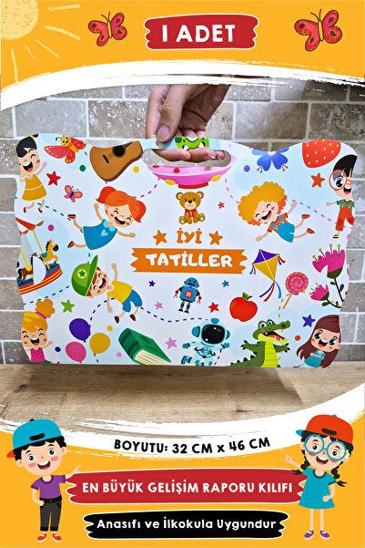 Etkinlikdenizi Tatil Şenliği Çantalı Gelişim Raporu Karne Kılıfı (1 ADET)