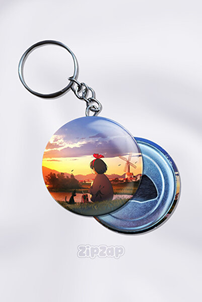 ZipZap Breloc cu ornament pentru geanta Kiki's Delivery Service (1 buc)