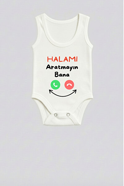 Hala Yazılı Zıbın 100% Pamuklu