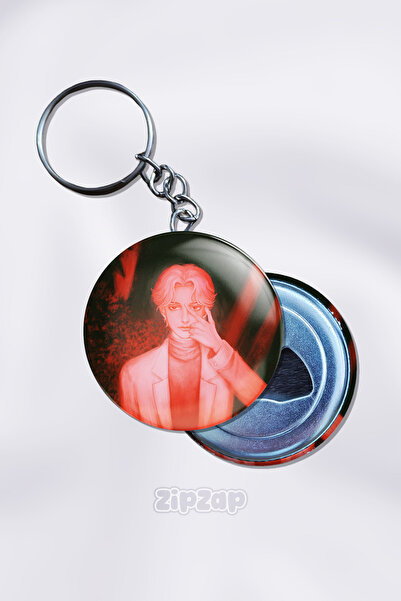 ZipZap حلية مفاتيح على شكل حقيبة وحش (قطعة واحدة)