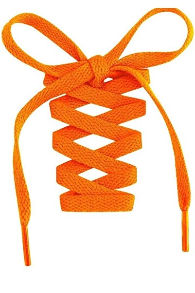MECE SPOR Orange Shoelaces Flat Orange Shoelaces