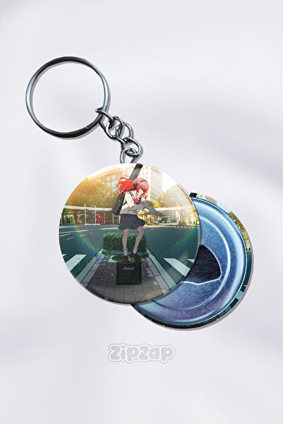 ZipZap بوتشي الصخرة! حلية مفاتيح على شكل حقيبة (قطعة واحدة)