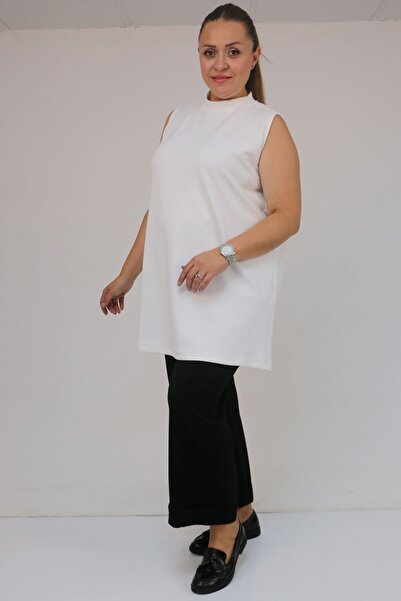 Eslina 58509 Plus Size Long Modal Underwear - Ecru