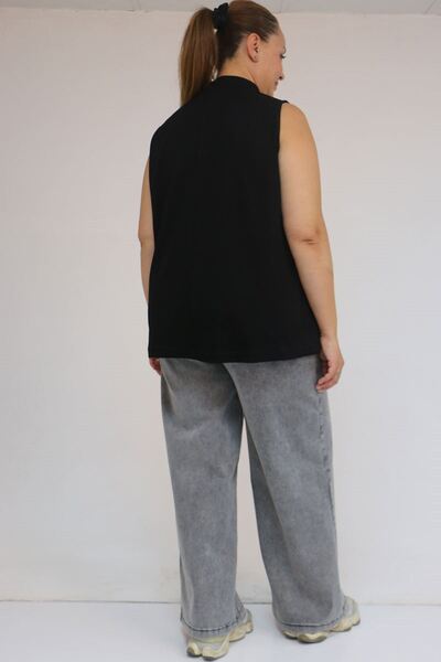 Eslina 58510 Plus Size Short Modal Underwear - Black