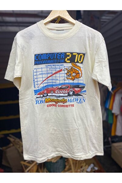 MAYDAY CULTURE Λευκό Unisex Γυναικείο Ανδρικό T-shirt Vintage T-shirt Oversize