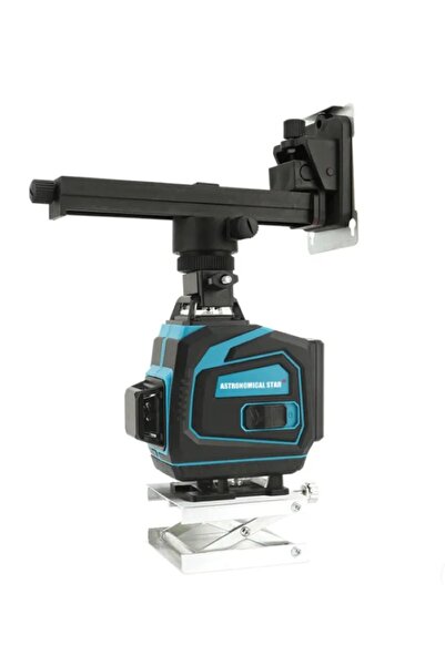 GARDEON 4D Laser Level 16 Lines, 25 m, Remote Control, Adjustable Tripod 51-150 cm