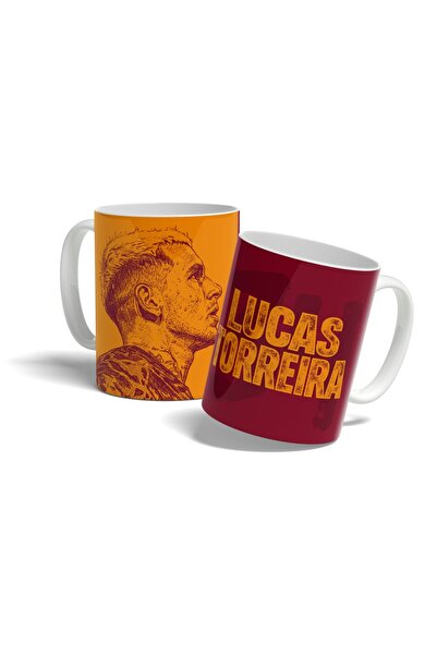 offside Lucas Torreira Mug Cup Yellow Red Fan Torreira Design Printed Gift Mug