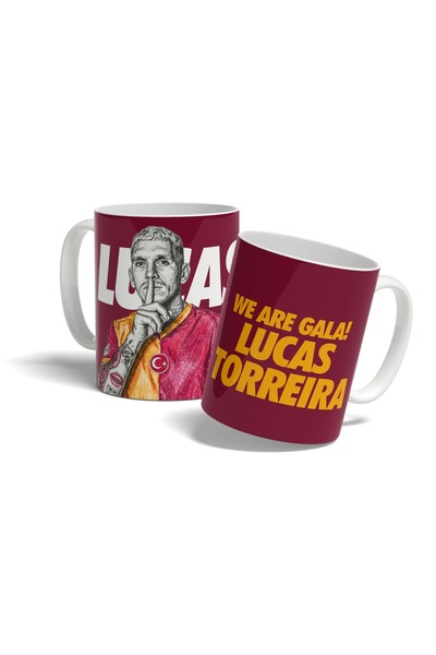 offside Lucas Torreira Mug Cup Yellow Red Fan Torreira Design Printed Gift Mug