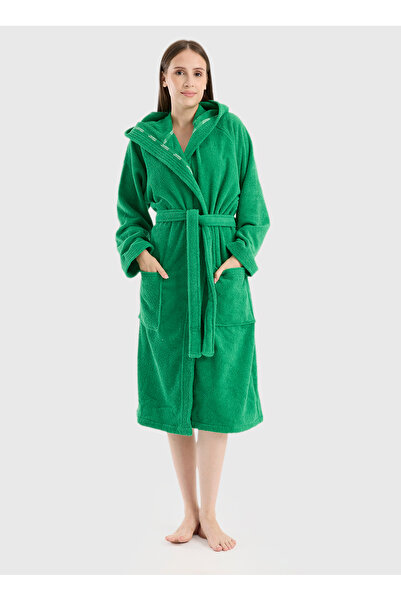 Benetton Yeşil Unisex Bornoz BE-0880-GR BORNOZ