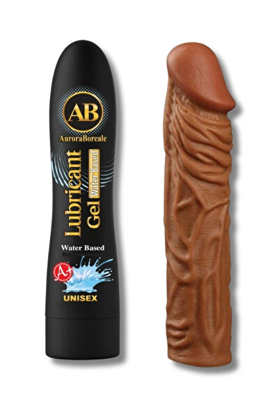 AuroraBoreale Su Bazlı Aromasız A+ Yenilebilir Kayganlaştırıcı Jel - Penis Kılıfı