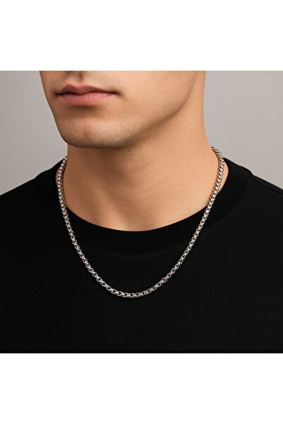 Maygiy Men's Steel Necklace