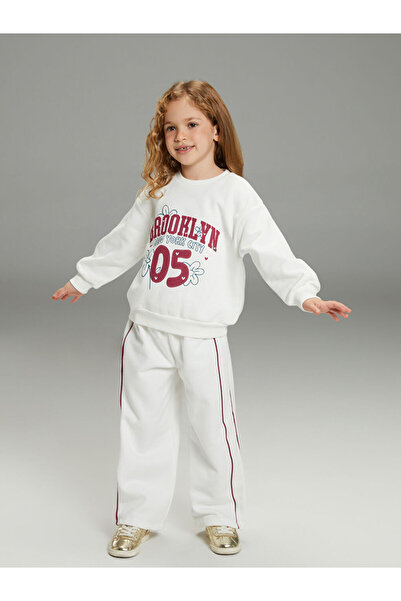 LC Waikiki Girl's Sweatshirt and Pantalon Set 2-Piece for Style Seekers from ...