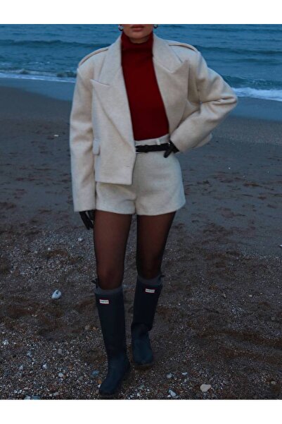 MAXXANA Moscow Jacket and Mini Shorts Two-Piece Set