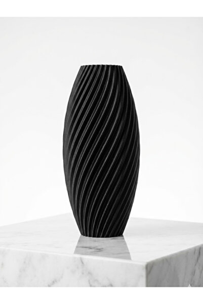 Leerybee 3 Pieces Indoor Decorative Vase Set 3D Printing 8-13-18 cm