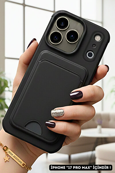 cepmoda حافظة هاتف متوافقة مع آيفون '17 برو ماكس' مع حامل للبطاقات - مع حجرة ...