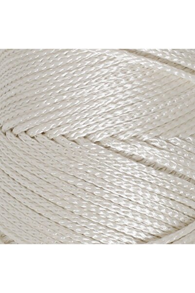 ForWhat Ață de tricotat manuală macrame crem pentru birou, acasă, birou, hobb...