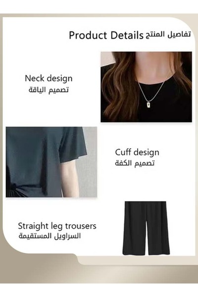 RIOXS Women's 3PCS Summer Pajamas Set, Short Sleeve Round Neck Shirt with Elastic Waist Shorts and Long Pa